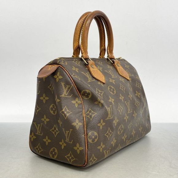 Louis Vuitton Handbag Monogram Speedy 25 M41109 Brown Ladies - Picture 2 of 10